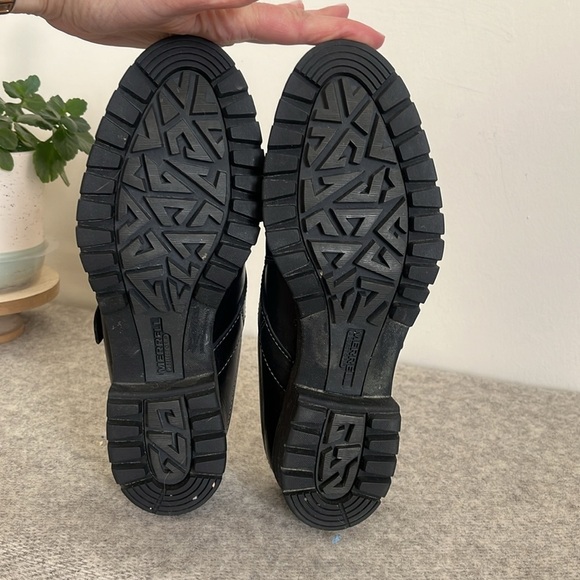 Leather lug sole Merrell Clogs with buckle, Size 8.5 - Picture 10 of 11